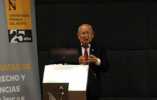 Doctor Manuel Miranda, magistrado del Tribunal Constitucional. 