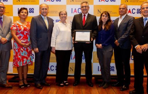 Ceremonia de entrega de acreditación internacional IAC-CINDA 